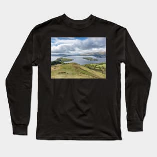 Loch Lomond from Conic Hill Descent Long Sleeve T-Shirt